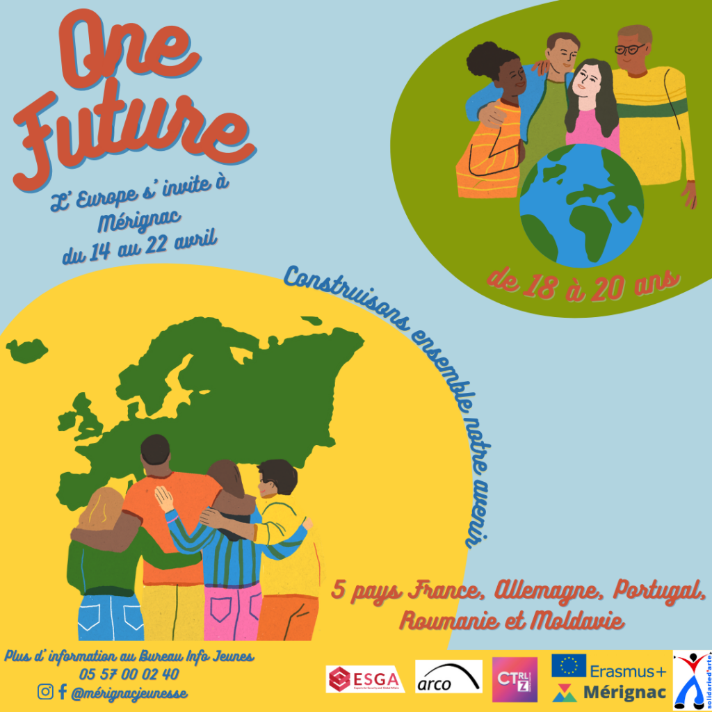 One future, échange de jeunes européens Erasmus +