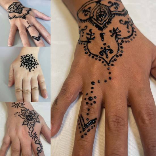 Atelier Henné « Mehendi indien »